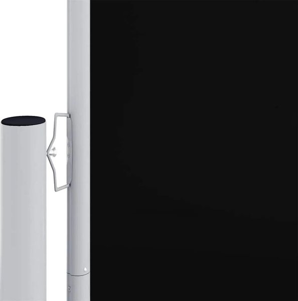 Uvlačiva bočna tenda crna 200 x 600 cm - Crna 200 x 600 cm 1 Crna