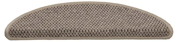 Ljepljivi tepisi za stepenice 15 kom 56x17x3 cm tamnobež - Tamnobež 56 x 17 x 3 cm 15 Tamnobež
