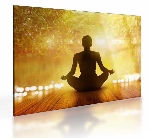 Staklena slika - Meditacija (70x50 cm)