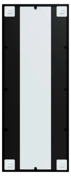 Zidno ogledalo crno 100 x 40 cm metalno - 100 x 40 cm 1 100 x 40 cm
