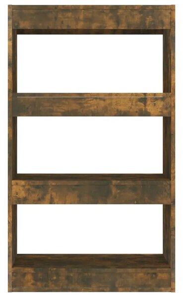Ormarić za knjige / pregrada dimljeni hrast 60x30x103 cm drveni - Dimljeni hrast 1 Dimljeni hrast