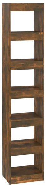 Ormarić za knjige / pregrada boja dimljenog hrasta 40x30x198 cm - Dimljeni hrast 1 Dimljeni hrast