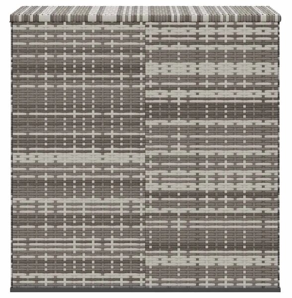 Kutija za vrtne jastuke od PE ratana 100 x 49 x 103 5 cm siva - Siva 100 x 49 x 103.5 cm Siva 100 x 49 x 103.5 cm