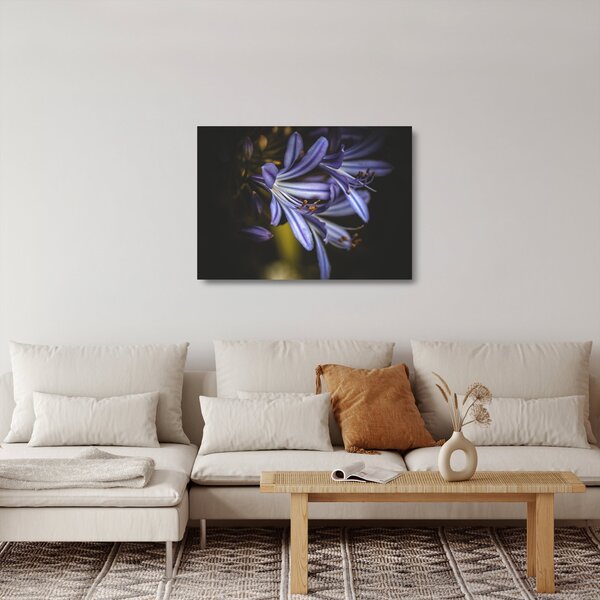 Staklena slika - Lila (70x50 cm)