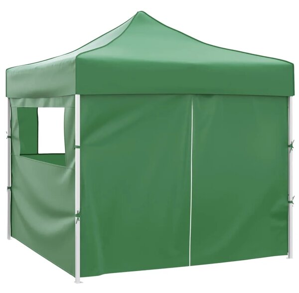 Zeleni sklopivi šator 3 x 3 m s 4 zida - Zelena 1 Ne Zelena