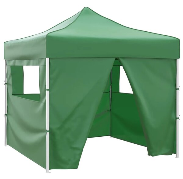 Zeleni sklopivi šator 3 x 3 m s 4 zida - Zelena 1 Ne Zelena