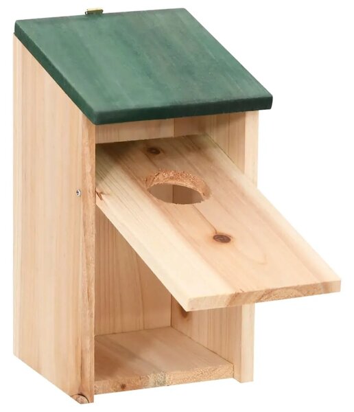 Kućice za ptice 4 kom drvene 12 x 12 x 22 cm - 4 4