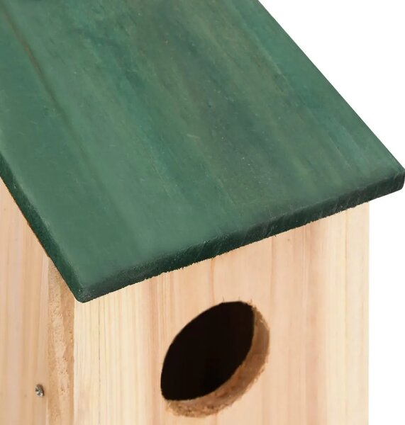 Kućice za ptice 4 kom drvene 12 x 12 x 22 cm - 4 4