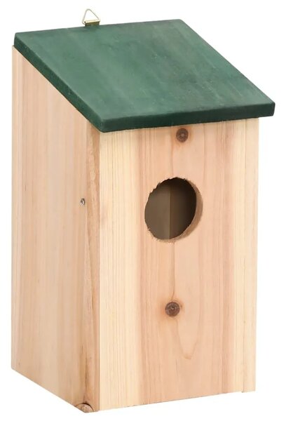 Kućice za ptice 4 kom drvene 12 x 12 x 22 cm - 4 4