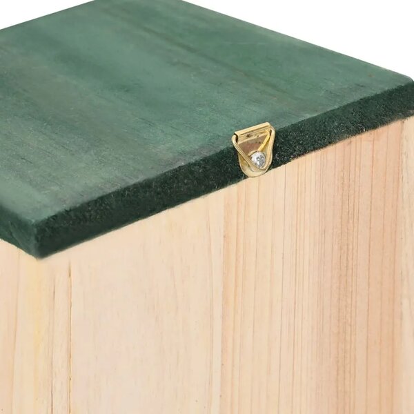 Kućice za ptice 4 kom drvene 12 x 12 x 22 cm - 4 4