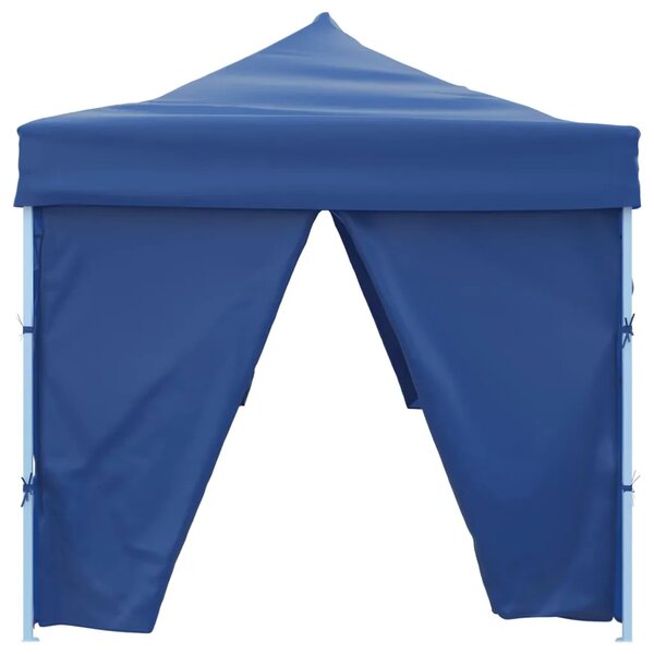 Sklopivi šator za svadbe - šator za zabave s 8 bočnih zidova 870x291x315 cm plavi - Plava 1 Plava