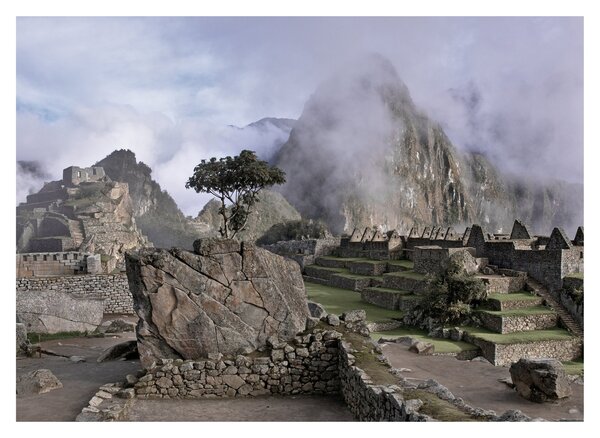 Staklena slika - Machu Picchu (70x50 cm)
