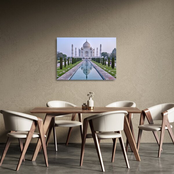 Staklena slika - Taj Mahal pri izlasku sunca (70x50 cm)