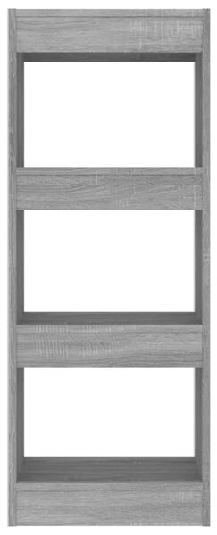 Ormarić za knjige / pregrada boja hrasta 40x30x103 cm drveni - Sivi hrast sonoma 1 Sivi hrast sonoma