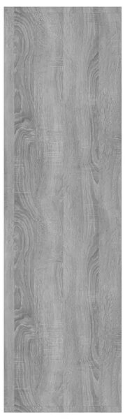 Ormarić za knjige / pregrada sivi hrast 60 x 30 x 103 cm drveni - Sivi hrast sonoma 1 Sivi hrast sonoma