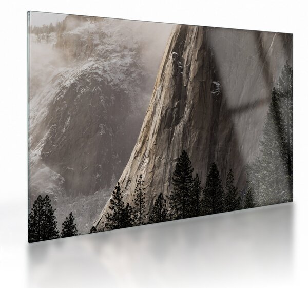 Staklena slika doline nacionalnog parka Yosemite, SAD (70x50 cm)
