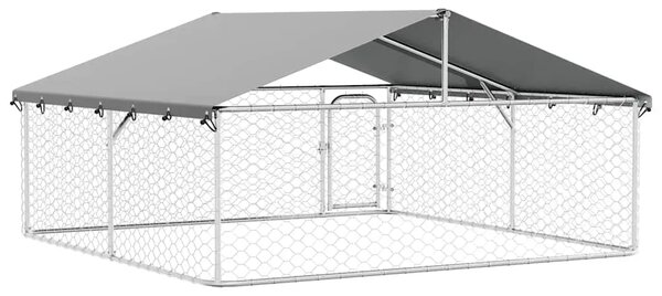 Vanjski kavez za pse s krovom 300 x 300 x 150 cm - 300 x 300 x 150 cm 1 300 x 300 x 150 cm