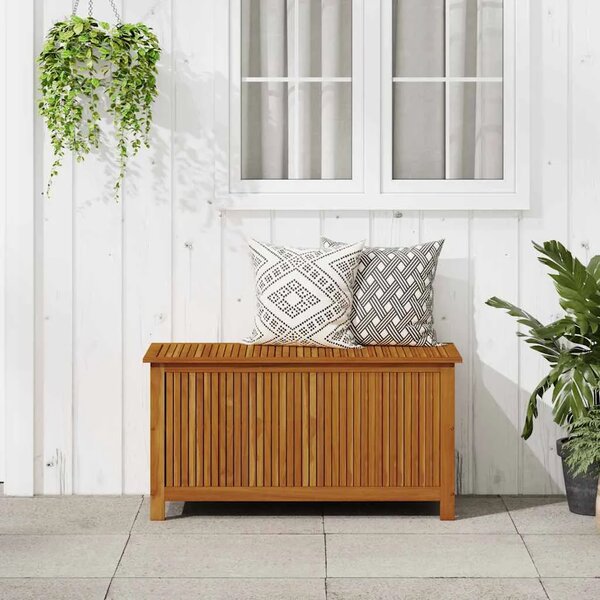 Vrtna kutija za pohranu 113 x 50 x 58 cm masivno bagremovo drvo - 113 x 50 x 58 cm 113 x 50 x 58 cm
