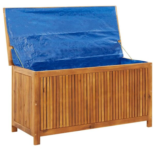 Vrtna kutija za pohranu 113 x 50 x 58 cm masivno bagremovo drvo - 113 x 50 x 58 cm 113 x 50 x 58 cm