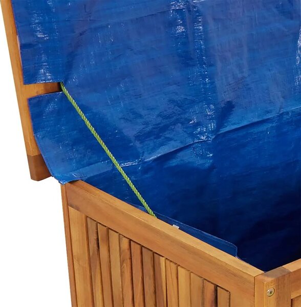 Vrtna kutija za pohranu 113 x 50 x 58 cm masivno bagremovo drvo - 113 x 50 x 58 cm 113 x 50 x 58 cm