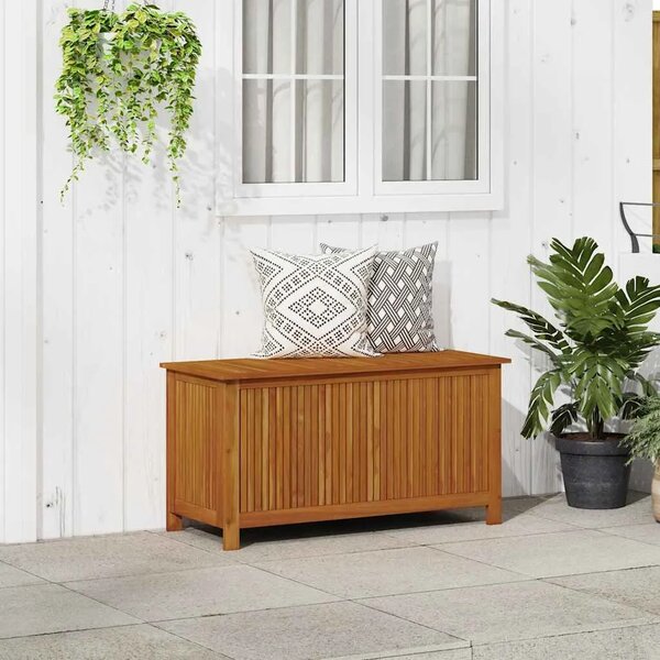 Vrtna kutija za pohranu 113 x 50 x 58 cm masivno bagremovo drvo - 113 x 50 x 58 cm 113 x 50 x 58 cm