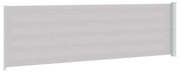 Uvlačiva bočna tenda za terasu 180 x 614 cm siva - Siva 180 x 600 cm 1 Siva
