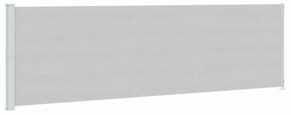 Uvlačiva bočna tenda za terasu 180 x 614 cm siva - Siva 180 x 600 cm 1 Siva