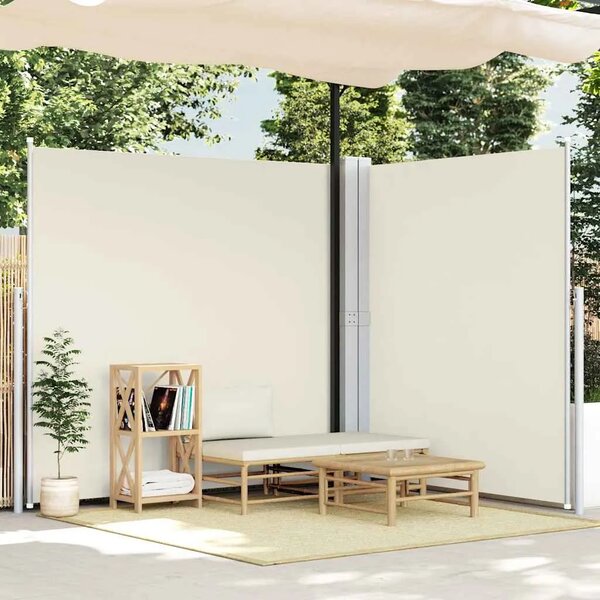 Uvlačiva bočna tenda krem 200 x 600 cm - Krema 200 x 600 cm 1 Krema