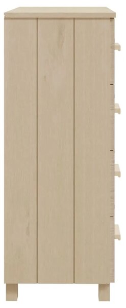 Komoda HAMAR boja meda 79 x 40 x 103 5 cm od masivne borovine - boja meda 1 Boja meda