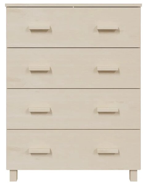 Komoda HAMAR boja meda 79 x 40 x 103 5 cm od masivne borovine - boja meda 1 Boja meda