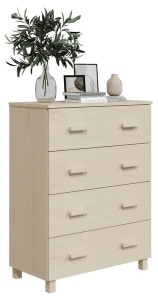 Komoda HAMAR boja meda 79 x 40 x 103 5 cm od masivne borovine - boja meda 1 Boja meda