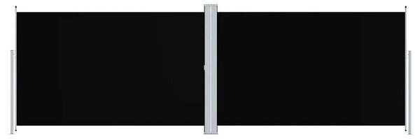 Uvlačiva bočna tenda crna 200 x 600 cm - Crna 200 x 600 cm 1 Crna