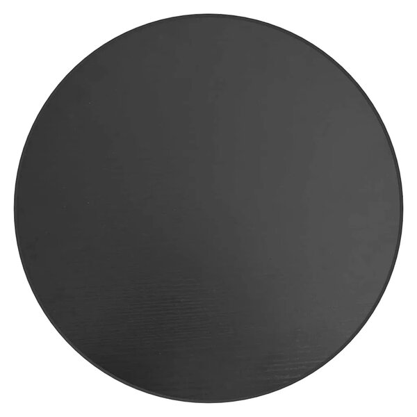 Stolić za kavu crni Ø 35 cm MDF - Crna 1 Crna