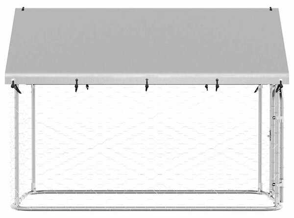 Vanjski kavez za pse s krovom 200 x 100 x 150 cm - 200 x 100 x 150 cm 1 200 x 100 x 150 cm
