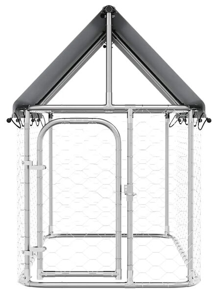 Vanjski kavez za pse s krovom 200 x 100 x 150 cm - 200 x 100 x 150 cm 1 200 x 100 x 150 cm
