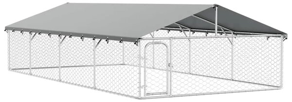 Vanjski kavez za pse s krovom 600 x 300 x 150 cm - 600 x 300 x 150 cm 1 600 x 300 x 150 cm