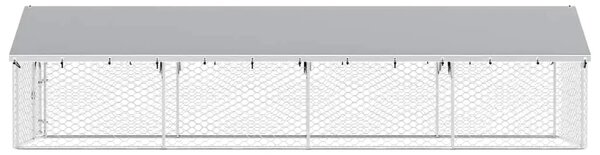 Vanjski kavez za pse s krovom 600 x 200 x 150 cm - 600 x 200 x 150 cm 1 600 x 200 x 150 cm