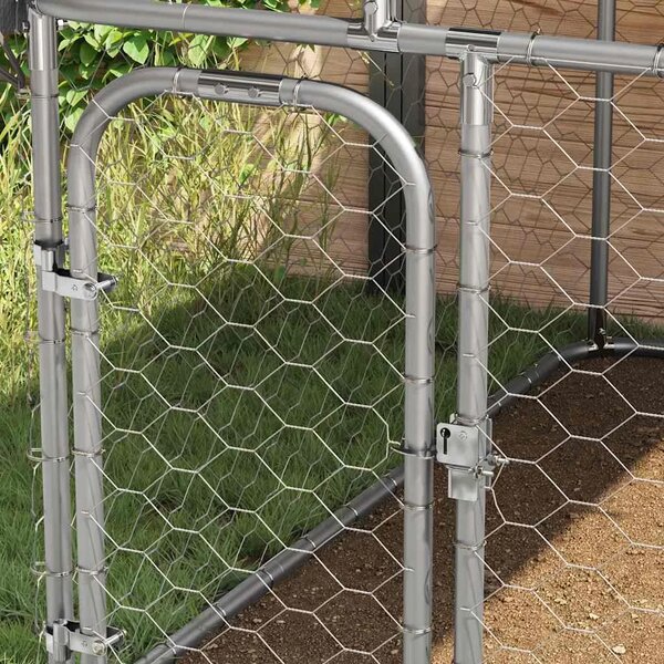 Vanjski kavez za pse s krovom 200 x 200 x 150 cm - 200 x 200 x 150 cm 1 200 x 200 x 150 cm