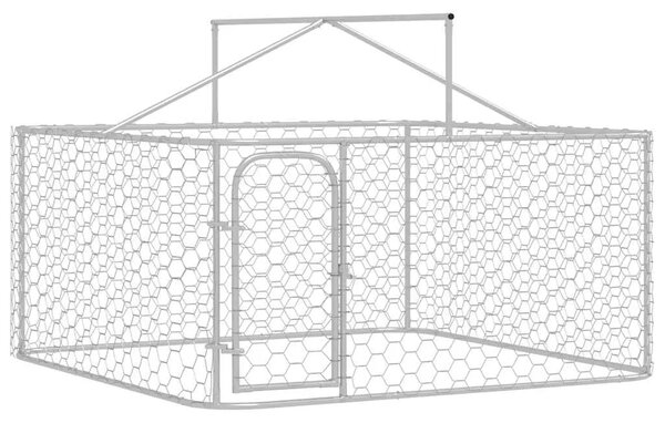 Vanjski kavez za pse s krovom 200 x 200 x 150 cm - 200 x 200 x 150 cm 1 200 x 200 x 150 cm