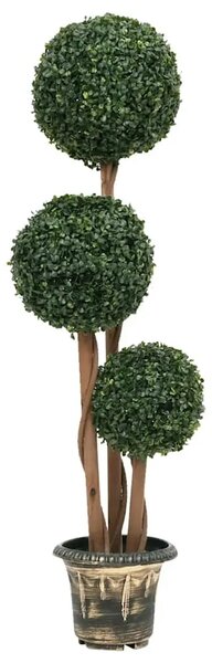 Umjetni šimšir u obliku kugle s posudom zeleni 119 cm - 25 x 119 cm 1 25 x 119 cm