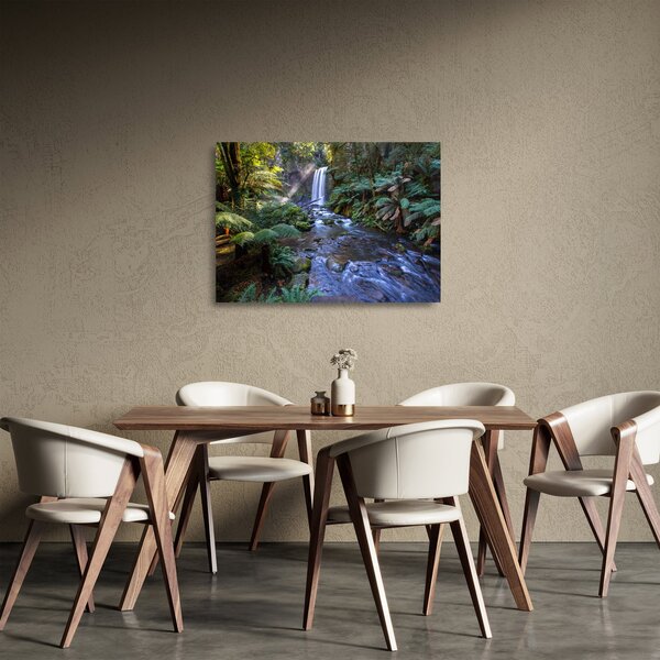 Staklena slika australske kišne šume (70x50 cm)