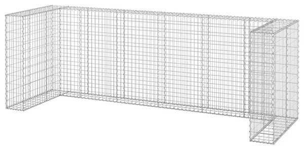 Gabionski zid za kante od pocinčanog čelika 325 x 100 x 110 cm - 325 x 100 x 110 cm 1 325 x 100 x 110 cm
