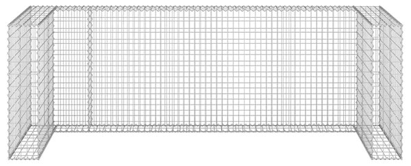 Gabionski zid za kante od pocinčanog čelika 325 x 100 x 110 cm - 325 x 100 x 110 cm 1 325 x 100 x 110 cm