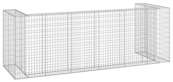 Gabionski zid za kante od pocinčanog čelika 325 x 100 x 110 cm - 325 x 100 x 110 cm 1 325 x 100 x 110 cm