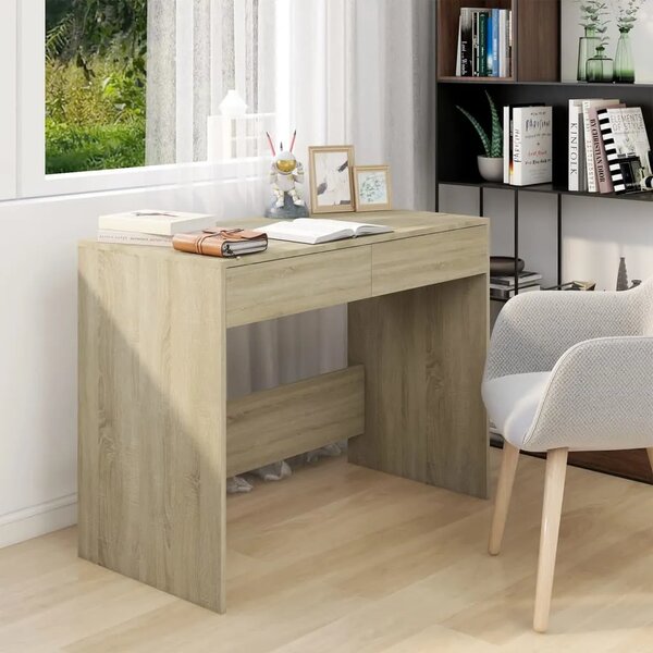Radni stol boja hrasta sonome 101x50x76 5 cm konstruirano drvo - sonoma hrast Sonoma hrast