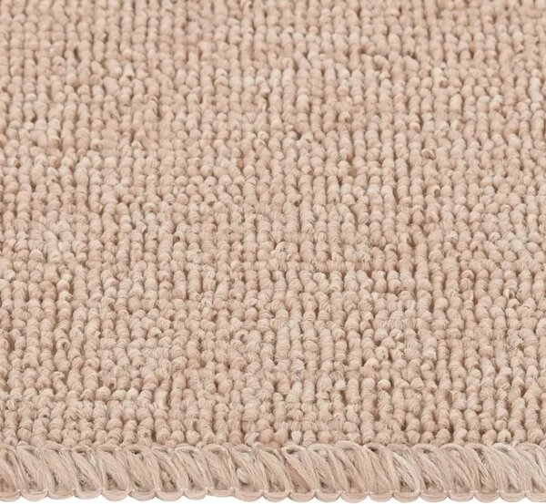 Protuklizni otirači za stepenice 15 kom 60x25 cm bež pravokutni - Bež 60 x 25 cm 15 Bež