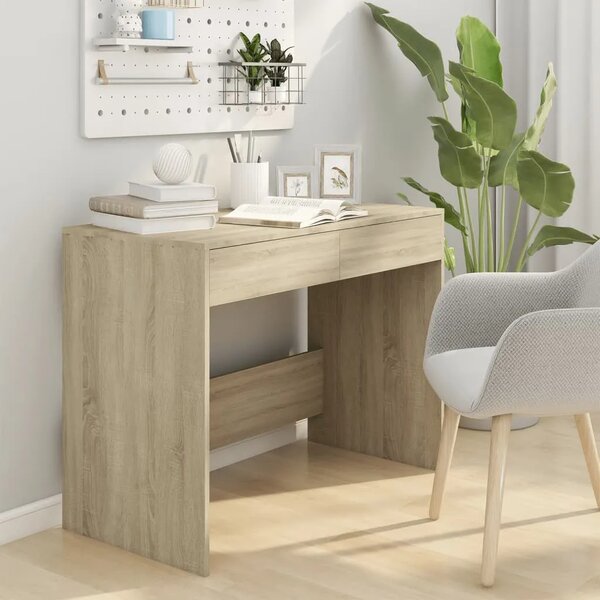 Radni stol boja hrasta sonome 101x50x76 5 cm konstruirano drvo - sonoma hrast Sonoma hrast