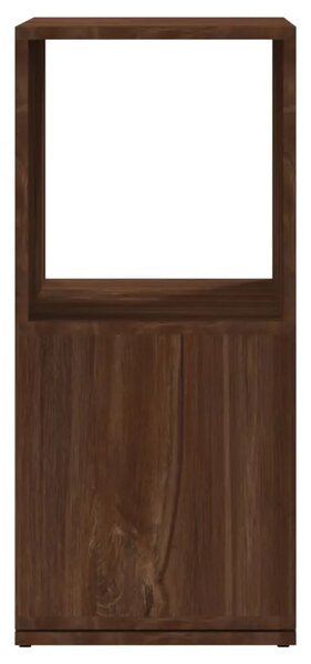 Rotirajući ormarić boja hrasta 34 5x34 5x75 5 cm iverica - Smeđi hrast 1 Smeđi hrast