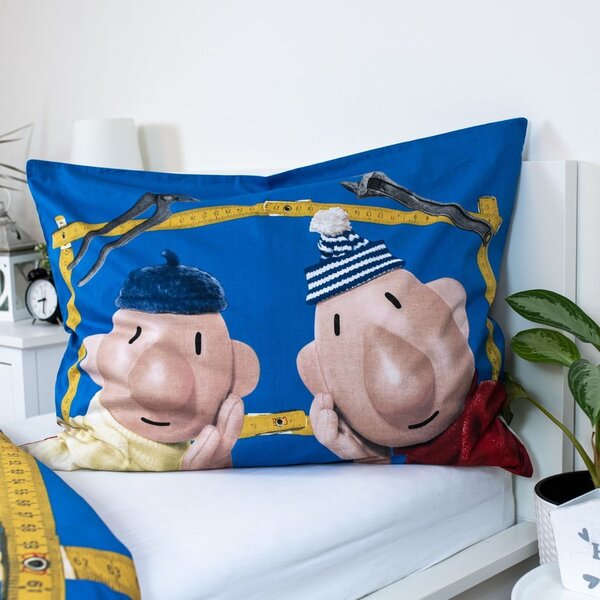 Pamučna dječja posteljina za krevet za jednu osobu 140x200 cm Pat a Mat – Jerry Fabrics