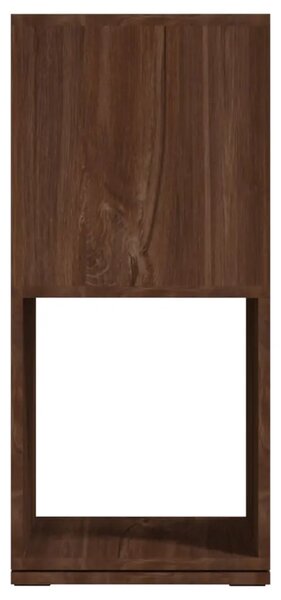 Rotirajući ormarić boja hrasta 34 5x34 5x75 5 cm iverica - Smeđi hrast 1 Smeđi hrast